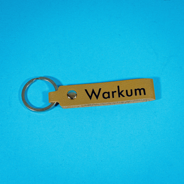 Sleutelhanger imitatieleer - Workum