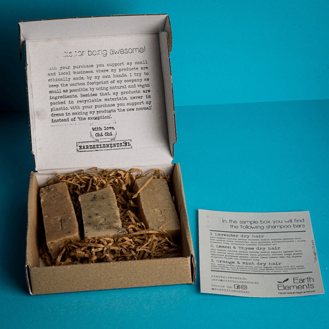 Shampoo bar - sample box