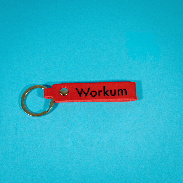 Sleutelhanger imitatieleer - Workum